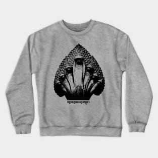 Naga at Angkor Wat Cambodia Crewneck Sweatshirt